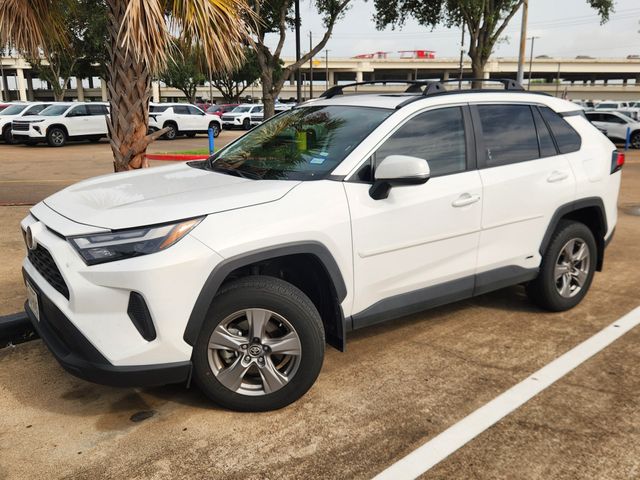 2025 Toyota RAV4 Hybrid XLE White at Don McGill Toyota
