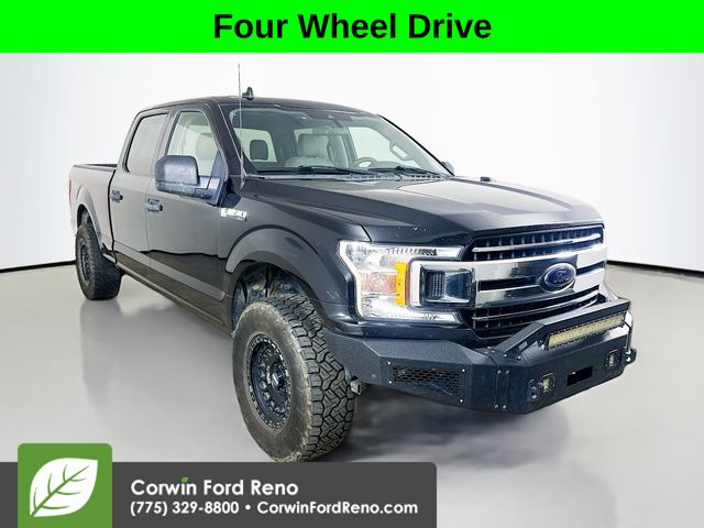 Agate Black Metallic 2019 Ford F-150 Pickup Truck Four-Wheel Drive Automatic