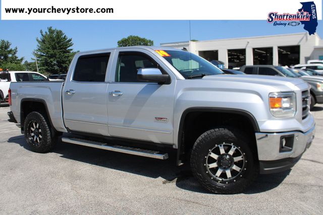 Quicksilver Metallic 2014 GMC Sierra 1500 Pickup Truck Four-Wheel Drive 6-Speed Automatic Overdrive