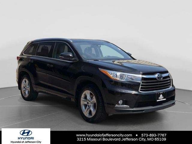 Attitude Black Metallic 2015 Toyota Highlander Limited AWD SUV / Crossover All-Wheel Drive 6-Speed Automatic Overdrive
