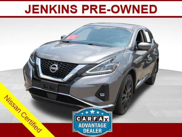 Gray (Gun Metallic) 2024 Nissan Murano SUV / Crossover Front-Wheel Drive Continuously Variable Transmission