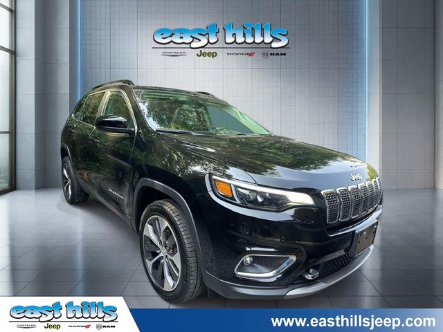 Diamond Black Crystal Pearlcoat 2022 Jeep Cherokee SUV / Crossover Four-Wheel Drive 9-Speed Automatic