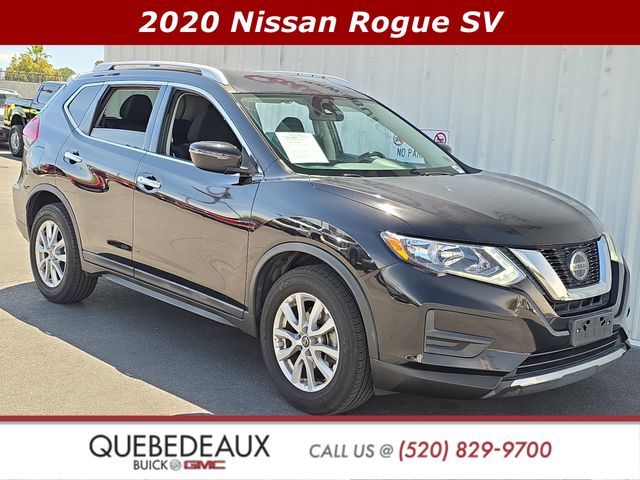 Gray (Magnetic Black Pearl) 2020 Nissan Rogue SV FWD SUV / Crossover Front-Wheel Drive Continuously Variable Transmission
