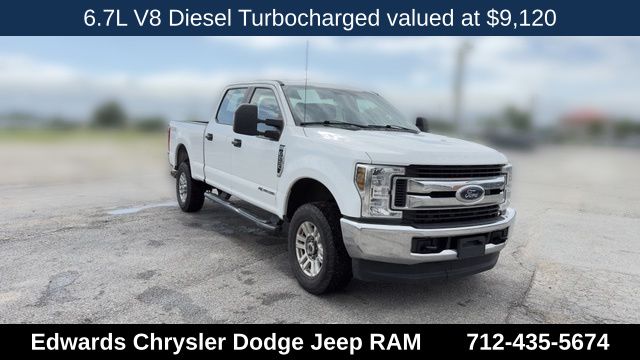 Oxford White 2019 Ford F-250 Super Duty Pickup Truck Four-Wheel Drive 6-Speed Automatic