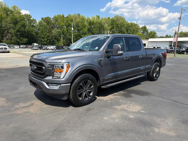 Gray Metallic 2022 Ford F-150 Pickup Truck Four-Wheel Drive Automatic