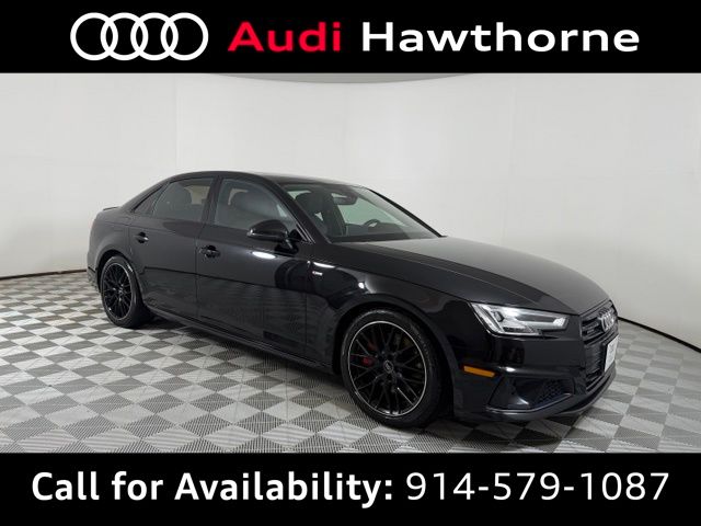 Mythos Black Metallic 2019 Audi A4 Sedan All-Wheel Drive 7-Speed Automatic