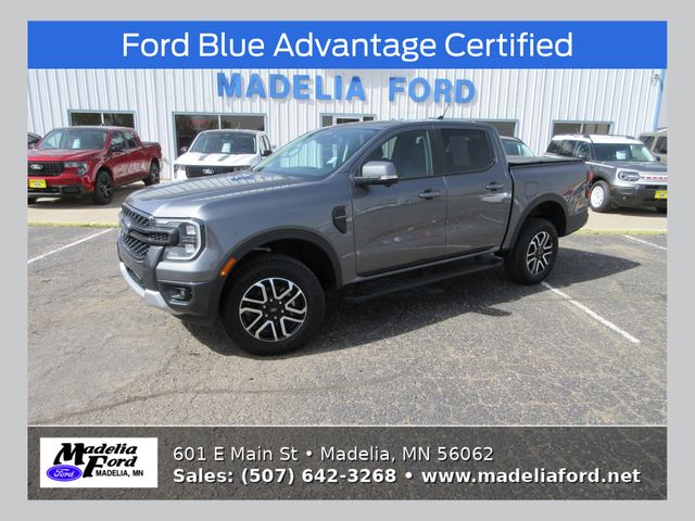 Carbonized Gray Metallic 2025 Ford Ranger Pickup Truck Four-Wheel Drive Automatic