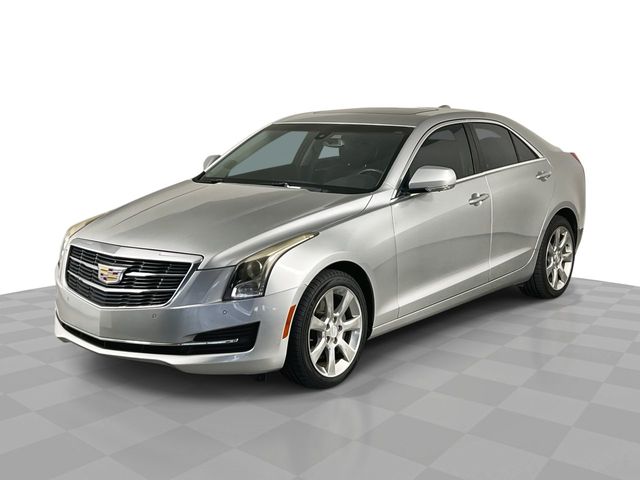 Radiant Silver Metallic 2015 Cadillac ATS Sedan All-Wheel Drive 6-Speed Automatic