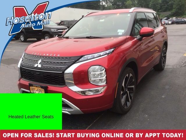 Red Diamond 2022 Mitsubishi Outlander SUV / Crossover All-Wheel Drive Continuously Variable Transmission