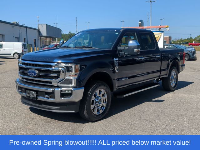 Used 2021 Blue Ford Lariat image 4