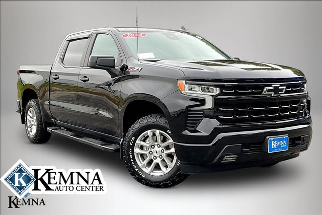 Black 2024 Chevrolet Silverado 1500 Pickup Truck Four-Wheel Drive Automatic