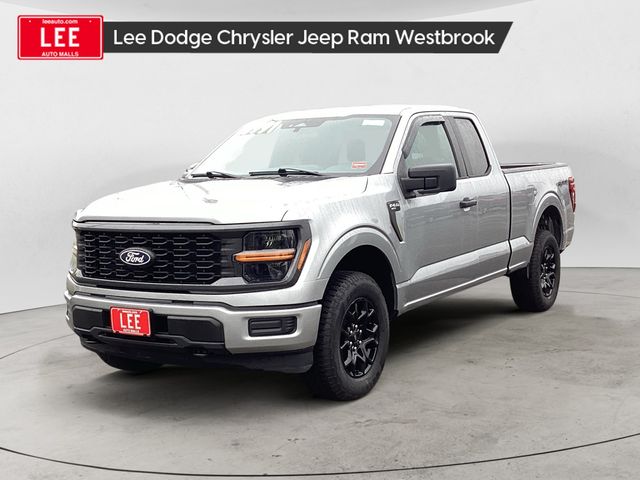 Silver Metallic 2025 Ford F-150 Pickup Truck Four-Wheel Drive Automatic