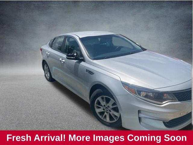 Silky Silver 2017 Kia Optima LX Sedan Front-Wheel Drive 6-Speed Automatic