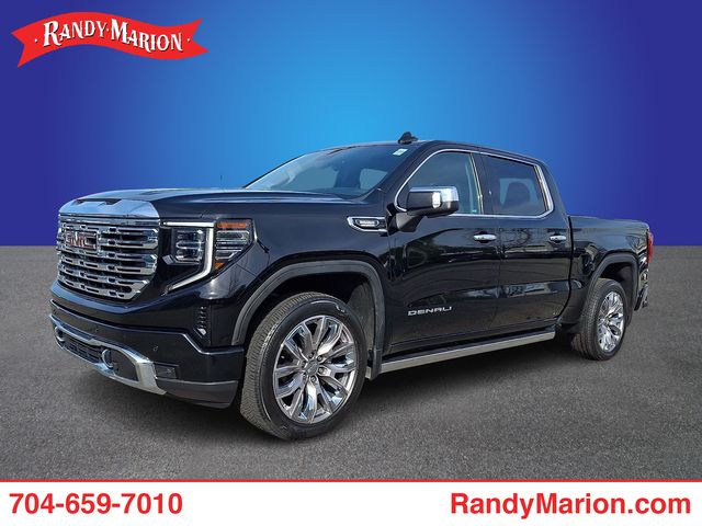 Onyx Black 2023 GMC Sierra 1500 Denali Crew Cab 4WD Pickup Truck Four-Wheel Drive Automatic