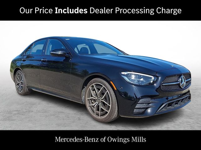Black 2023 Mercedes-Benz E-Class Sedan All-Wheel Drive 9-Speed Automatic