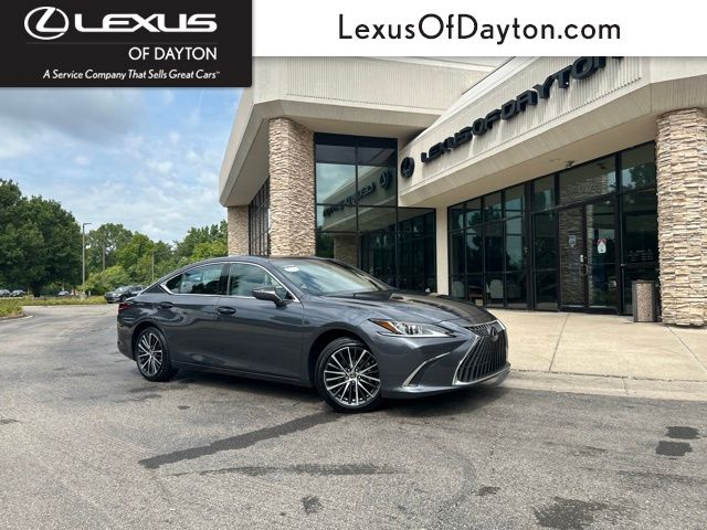 Gray 2025 Lexus ES Hybrid Sedan Front-Wheel Drive Continuously Variable Transmission