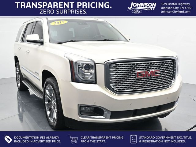 White Diamond Clearcoat 2015 GMC Yukon SUV / Crossover Four-Wheel Drive 8-Speed Automatic