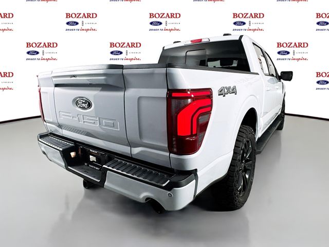 2025 White Metallic Ford F-150 Lariat 4X4 Truck