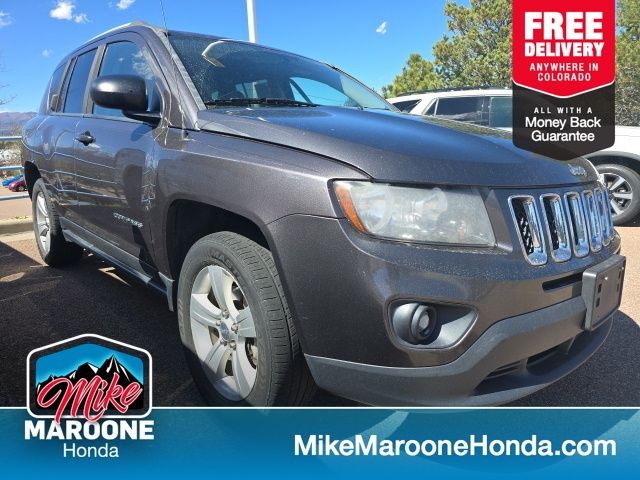 Gray (Granite Crystal Metallic Clearcoat) 2015 Jeep Compass Sport 4WD SUV / Crossover Four-Wheel Drive 6-Speed Automatic