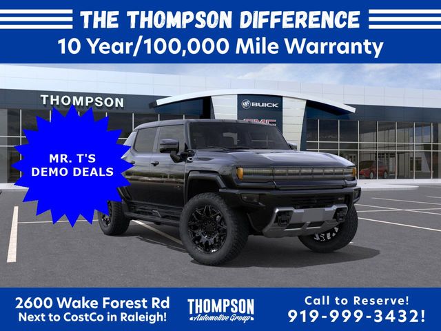 Black 2026 GMC Hummer EV Pickup 2X Crew Cab AWD Pickup Truck All-Wheel Drive 1-Speed Automatic