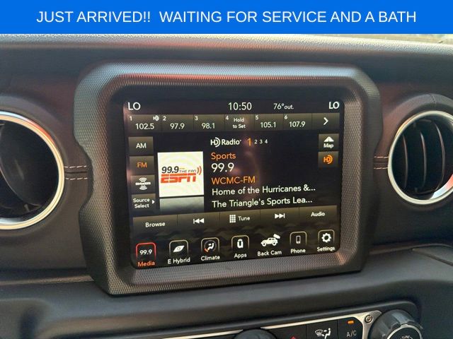 Used 2022 White Jeep Unlimited Sahara 4xe image 16