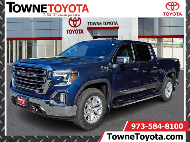 Pacific Blue Metallic 2019 GMC Sierra 1500 Pickup Truck Four-Wheel Drive 8-Speed Automatic