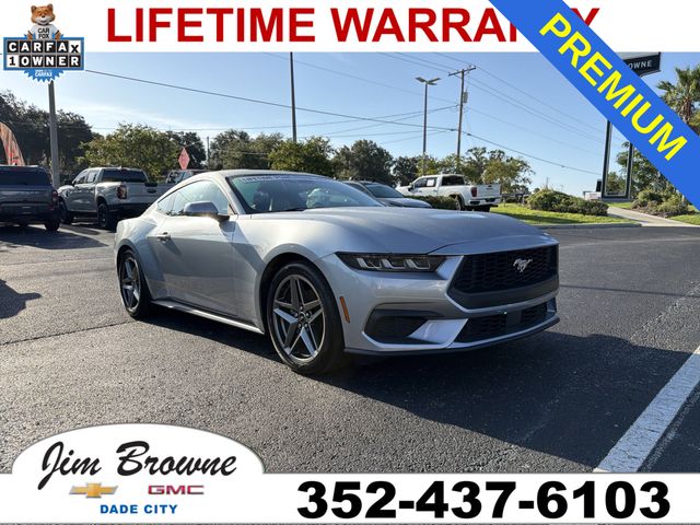 Silver Metallic 2025 Ford Mustang Coupe Rear-Wheel Drive Automatic