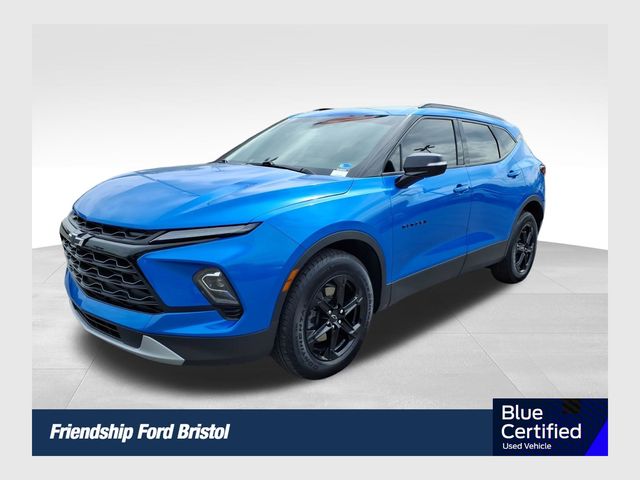 Riptide Blue Metallic 2024 Chevrolet Blazer 3LT AWD SUV / Crossover All-Wheel Drive 9-Speed Automatic Overdrive