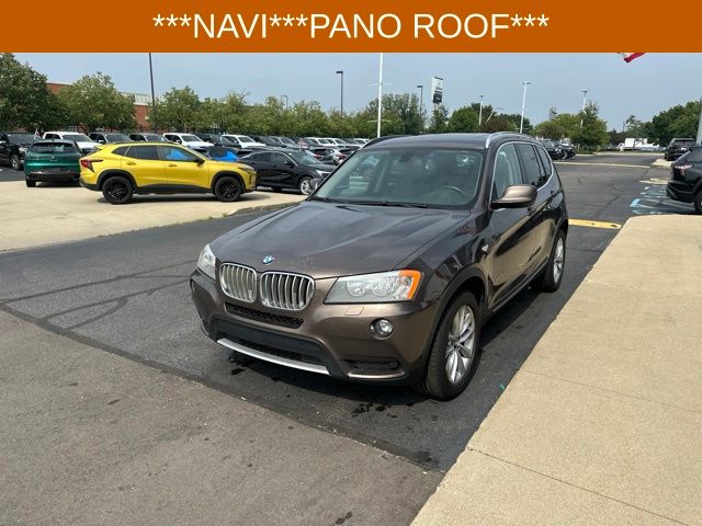 Bronze Metallic 2014 BMW X3 SUV / Crossover All-Wheel Drive 8-Speed Automatic