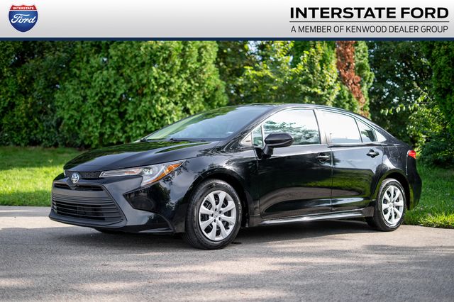 Midnight Black Metallic 2024 Toyota Corolla Sedan Front-Wheel Drive Continuously Variable Transmission