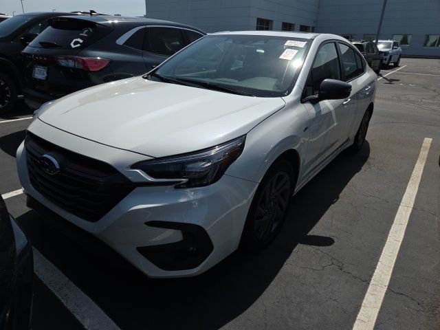 Crystal White Pearl 2025 Subaru Legacy Sport AWD Sedan All-Wheel Drive Continuously Variable Transmission