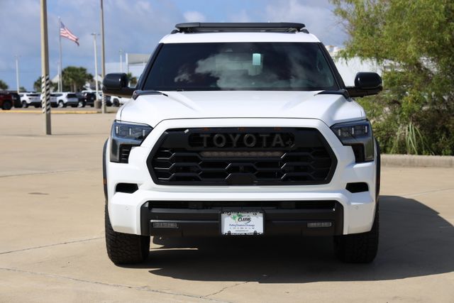 2026 Toyota Sequoia TRD Pro White at Gullo Toyota