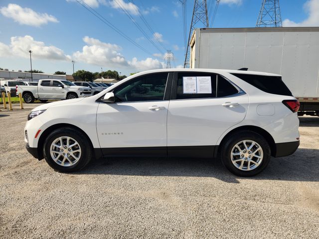 2022 Chevrolet Equinox LT White at DeMontrond Gulf Freeway