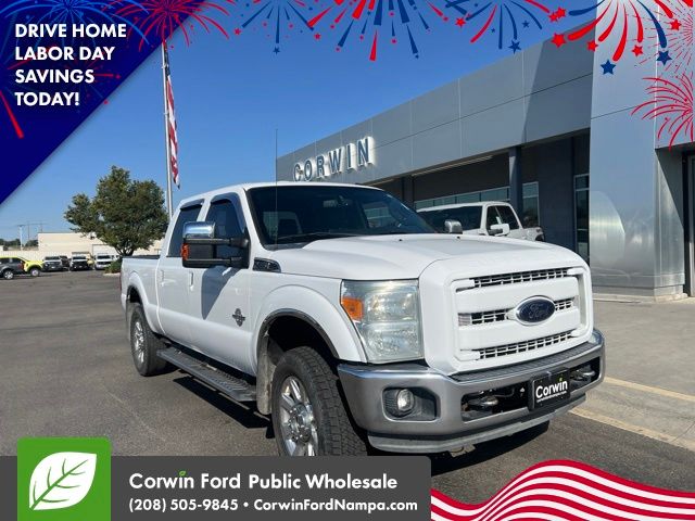 Oxford White 2015 Ford F-350 Super Duty Pickup Truck Four-Wheel Drive 6-Speed Automatic