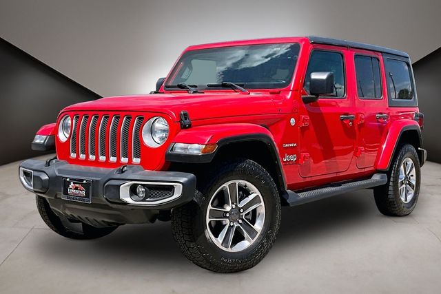 Firecracker Red Clearcoat 2023 Jeep Wrangler SUV / Crossover Four-Wheel Drive 8-Speed Automatic