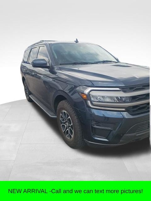Blue Metallic 2023 Ford Expedition SUV / Crossover Four-Wheel Drive Automatic