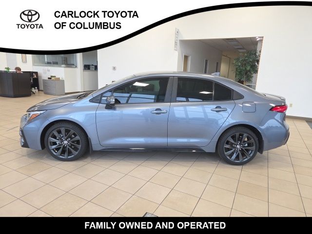 Celestite 2025 Toyota Corolla SE FWD Sedan Front-Wheel Drive Continuously Variable Transmission