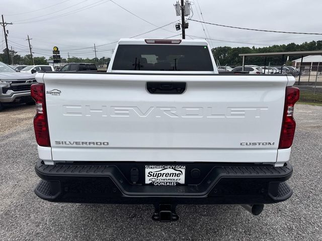2026 Chevrolet Silverado 2500HD Custom White at Ross Downing Chevrolet