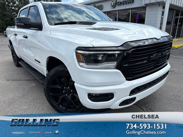 Bright White Clearcoat 2024 RAM 1500 Pickup Truck Four-Wheel Drive 8-Speed Automatic
