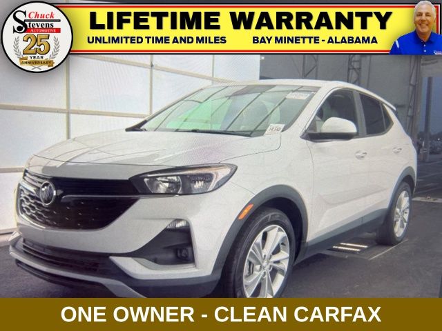 White Frost Tricoat 2021 Buick Encore GX Preferred FWD SUV / Crossover Front-Wheel Drive Continuously Variable Transmission