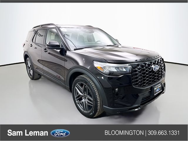 Agate Black Metallic 2026 Ford Explorer SUV / Crossover All-Wheel Drive Automatic