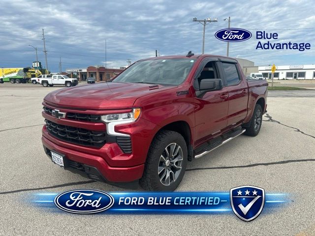 Radiant Red Tintcoat 2023 Chevrolet Silverado 1500 Pickup Truck Four-Wheel Drive Automatic