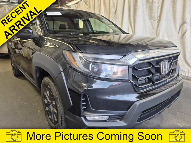 Crystal Black Pearl 2023 Honda Ridgeline Pickup Truck All-Wheel Drive 9-Speed Automatic