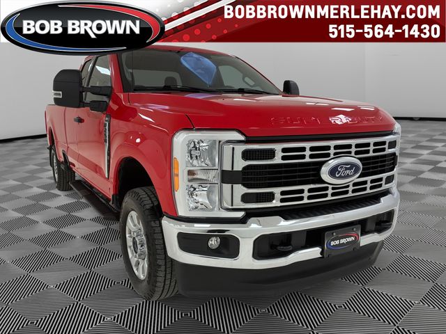 Race Red 2023 Ford F-250 Super Duty Pickup Truck Four-Wheel Drive Automatic