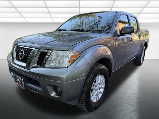Gray (Gun Metallic) 2016 Nissan Frontier Pickup Truck Four-Wheel Drive 5-Speed Automatic Overdrive