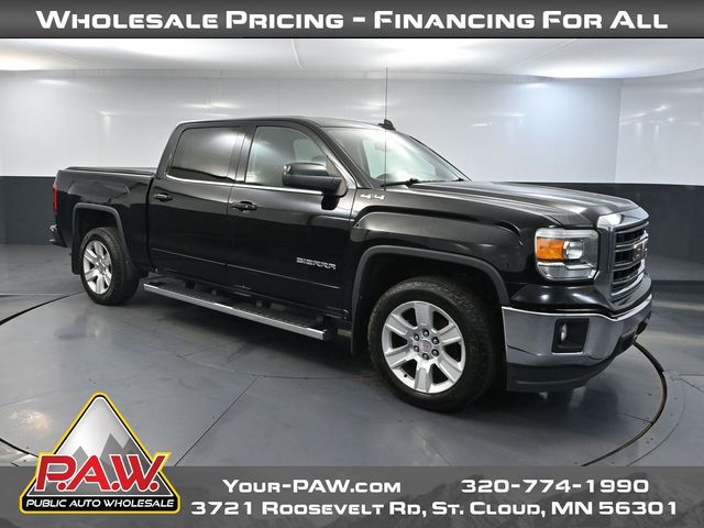 Onyx Black 2015 GMC Sierra 1500 Pickup Truck Four-Wheel Drive 6-Speed Automatic Overdrive