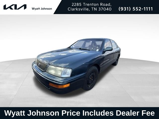 Black 1995 Toyota Avalon Sedan Front-Wheel Drive 4-Speed Automatic