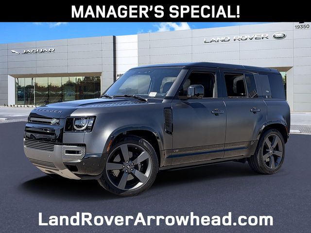 Carpathian Gray Premium Metallic 2024 Land Rover Defender 110 V8 P525 Carpathian Edition AWD SUV / Crossover All-Wheel Drive 8-Speed Automatic