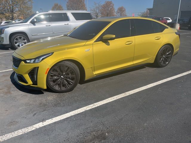 Cyber Yellow Metallic 2024 Cadillac CT5-V Blackwing RWD Sedan Rear-Wheel Drive Automatic