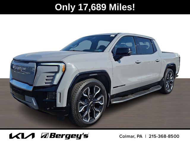 Thunderstorm Gray 2024 GMC Sierra EV Denali Edition 1 Crew Cab e4WD Pickup Truck All-Wheel Drive 1-Speed Automatic